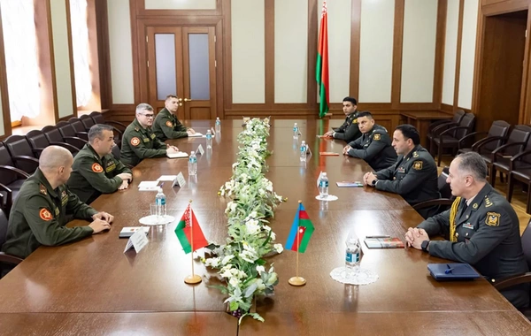 Azərbaycan və Belarusun hərbi informasiya sahəsində nümayəndələrinin işçi görüşü keçirilib