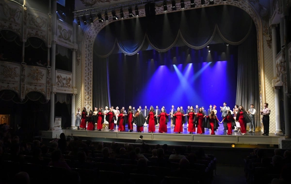 Akademik Musiqili Teatrda "Gülçöhrə və Əsgər" tamaşasının premyerası olub