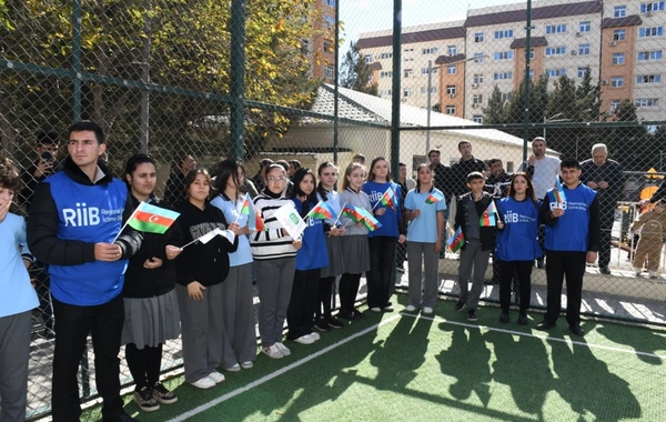 Bakıda Leyla Əliyevanın təşəbbüsü ilə keçirilən minifutbol turniri yekunlaşıb