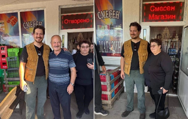 Çağatay Ulusoy ata yurdunda - ailəsi ilə FOTOSU
