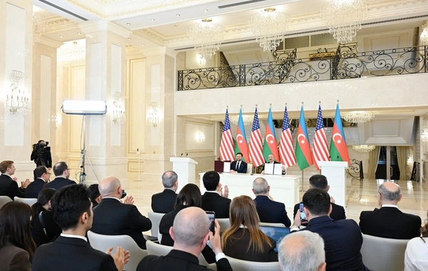 Azərbaycanla ABŞ arasında Strateji Tərəfdaşlıq Xartiyası imzalanıb