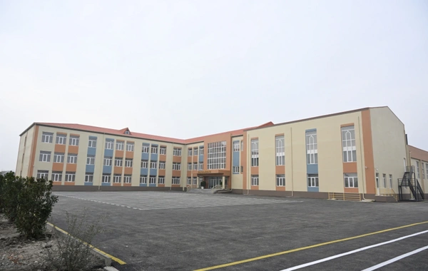 Ucarda Heydər Əliyev Fondunun təşəbbüsü ilə inşa olunan məktəb istifadəyə verilib