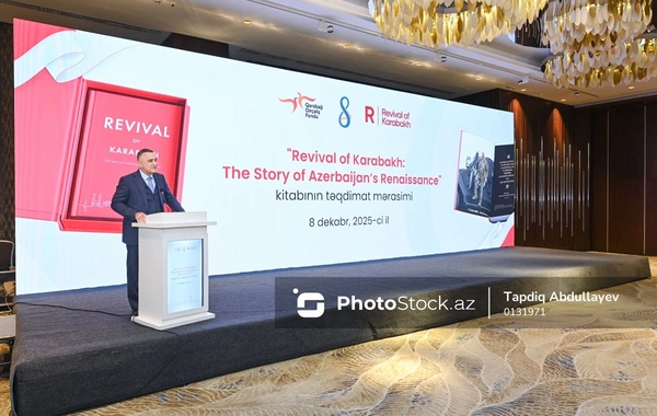 "Qarabağın dirçəlişi: Azərbaycan intibahının hekayəsi" kitabının təqdimat mərasimi keçirilib