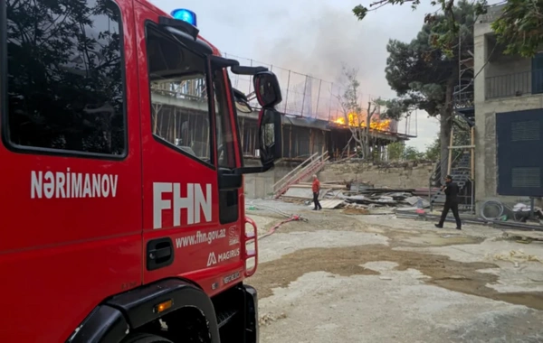 Binəqədi rayonu ərazisində YANĞIN