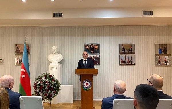 Latviyada Heydər Əliyevin xatirəsi anılıb