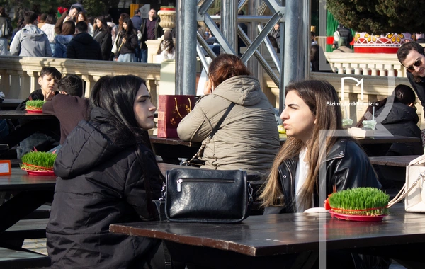 Bakı bulvarı baharı fərqli ab-havada qarşılayır