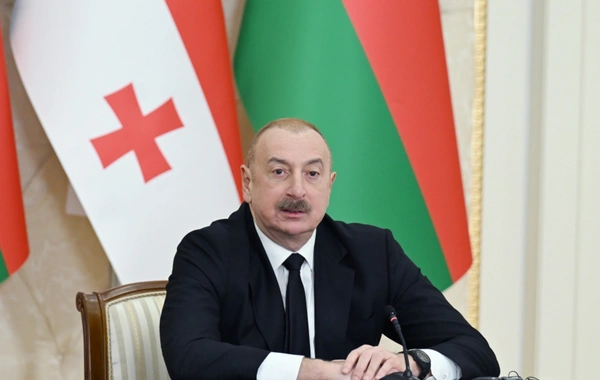 Президент Ильхам Алиев: Грузия и Азербайджан успешно играют роль моста между Европой и Азией