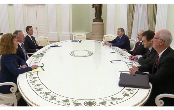 Putinin Uitkoff və Kuşnerlə görüşü başlayıb