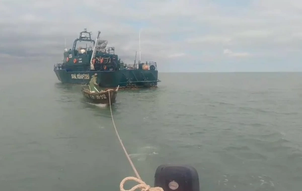 Xəzər dənizində köməksiz vəziyyətdə qalan azərbaycanlı balıqçılar xilas edilib