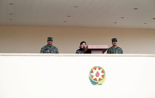 Azərbaycan ordusunda gənc əsgərlərin andiçmə mərasimləri keçirilib