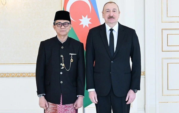 Prezident İndoneziyanın Azərbaycandakı səfirinin etimadnaməsini qəbul edib