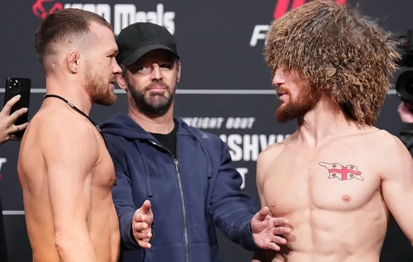 Петр Ян (Россия) и Мераб Двалишвили (Грузия) сразятся за титул UFC в легчайшем весе
