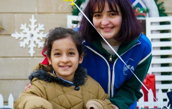 Leyla Əliyevanın təşəbbüsü ilə Yevlax şəhərində uşaqlar üçün Yeni il tədbiri keçirilib