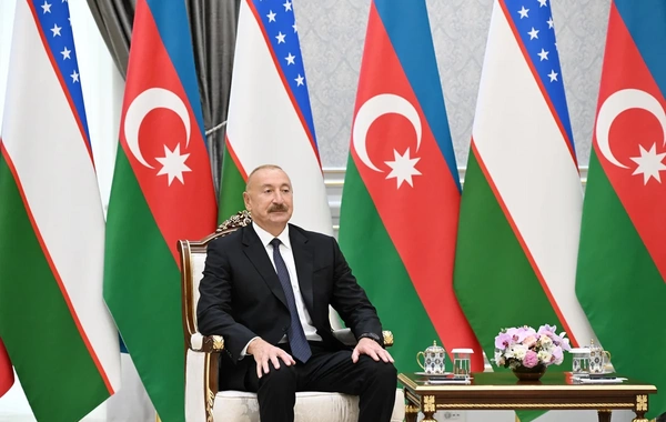 Daşkənddə Azərbaycan və Özbəkistan Prezidentlərinin təkbətək görüşü olub