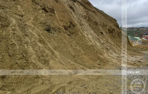 Qobuda sürüşmə baş verib