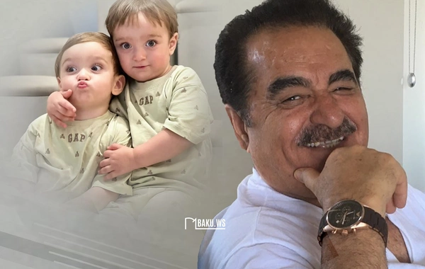 İbrahim Tatlısesin əkiz nəvələrinin İLK FOTOSESSİYASI