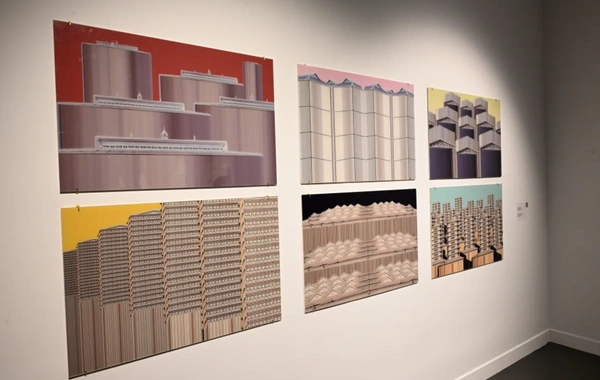 Leyla Aliyeva attended the exhibition "A House with a View of the Landscape"