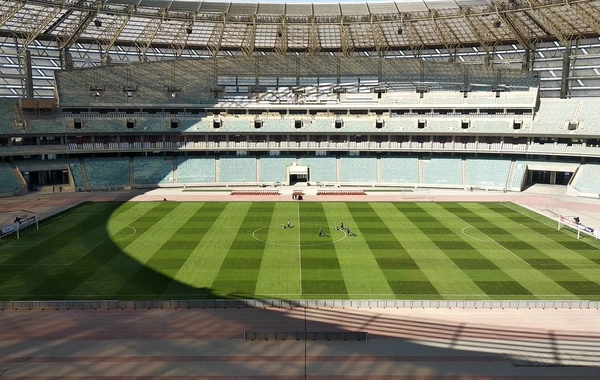UEFA nümayəndələri tərəfindən Bakı Olimpiya Stadionuna ilkin baxış olub