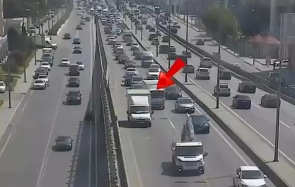 Nasaz maşınla yolda qalanlar cərimələnə bilərlər - Təhlükəli vəziyyətlərin anbaan görüntüləri