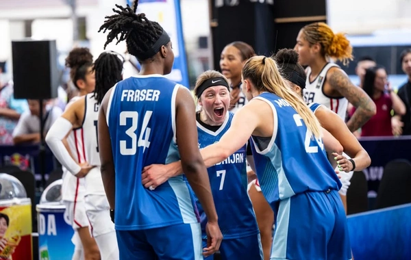 Azərbaycanın 3x3 basketbol millisi FIBA Çempionlar Kubokunda ikinci olub