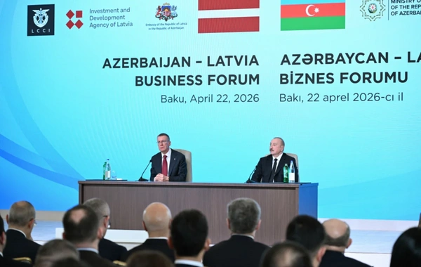 Latviya Prezidenti: Ağ Şəhər mənə çox böyük təəssürat bağışladı