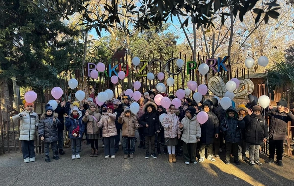 Leyla Əliyevanın təşəbbüsü ilə Bakı Zooloji Parkında uşaqlar üçün bayram tədbiri təşkil olunub