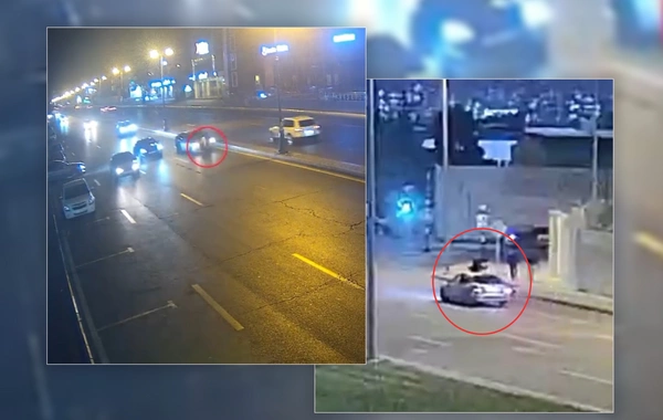 Bakıda piyadaların vurulması ilə bağlı GÖRÜNTÜLƏR