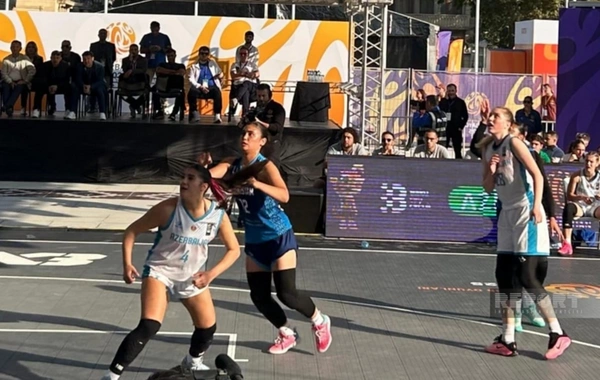 Azerbaijan women's 3x3 basketball team advanced to the final of the III CIS Games