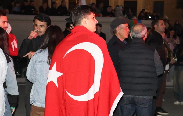 Xankəndidə Zəfər atəşfəşanlığı