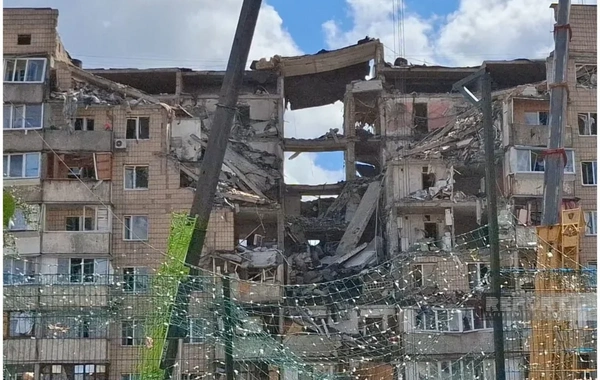 Kiyev Rusiyanın növbəti raket hücumundan sonra - FOTOREPORTAJ