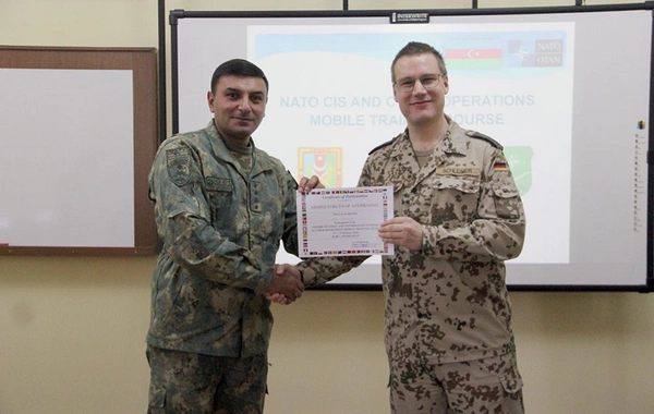 В Баку прошел курс Мобильной тренинговой группы НАТО