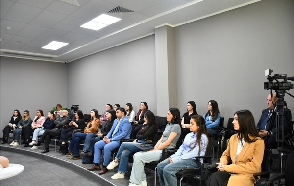 Media nümayəndələrinə əməyin mühafizəsinə dair təlim keçirilib