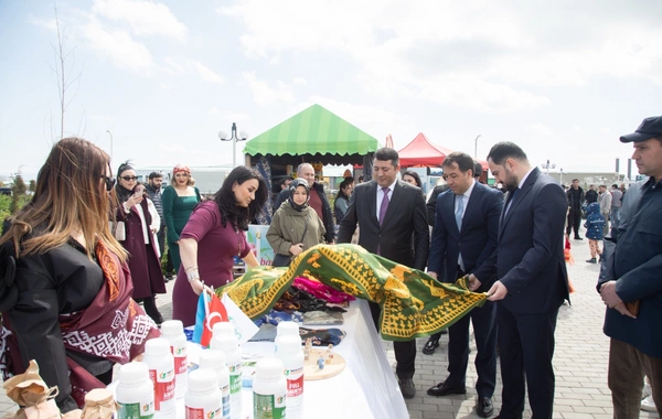 Ağalı və Məmmədbəyli kəndlərində Novruz festivalı və sərgi-satış yarmarkası keçirilib