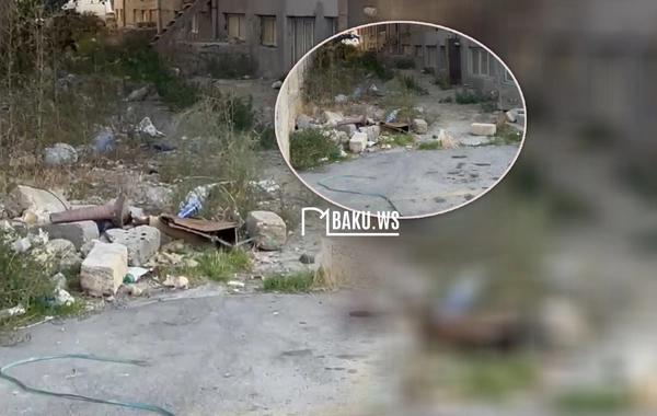 Yeni Yasamalda yolkənarı ZİBİLXANAYA çevrilib
