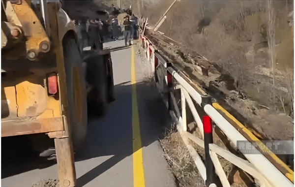 Ordubadda qaya uçqunu olub