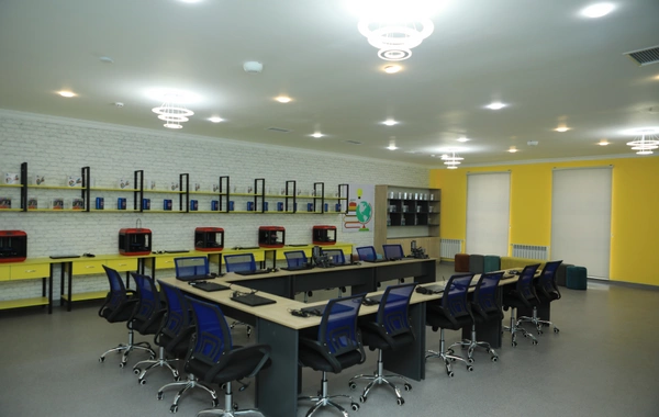 Prezident İlham Əliyev Şamaxı Avropa liseyinin yeni binasının açılışında iştirak edib