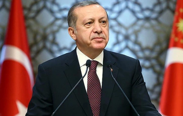 Ərdoğan: I Türkoloji Qurultayın 100 illik yubileyinin Bakıda qeyd olunması təsadüf deyil