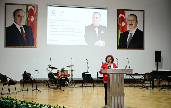 Şəkidə "Ümummilli Lider Heydər Əliyev və Azərbaycanın mədəniyyət dəyərləri" mövzusunda tədbir keçirilib