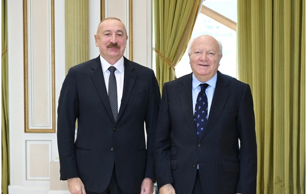 Azərbaycan Prezidenti İlham Əliyev BMT-nin Sivilizasiyalar Alyansının ali nümayəndəsini qəbul edib
