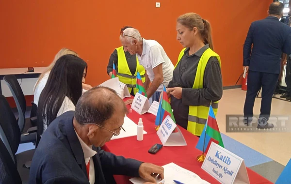 Füzuli şəhərində seçici fəallığı müşahidə olunur