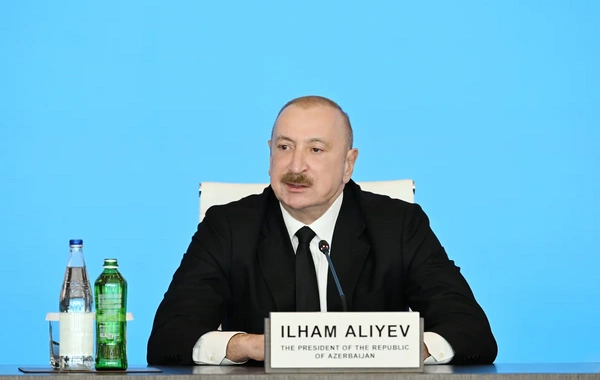 Президент Азербайджана: После установления мира с Арменией мы вплотную работаем над расширением Среднего коридора