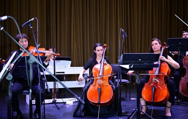 Xankəndi Mədəniyyət Mərkəzində ilk dəfə Milli Qurtuluş Gününə həsr olunan təntənəli konsert keçirilib