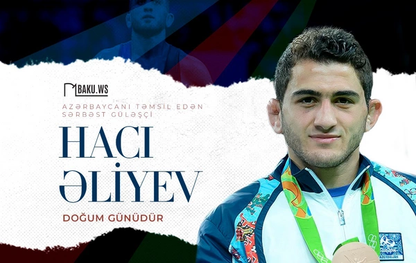 Bu gün Hacı Əliyevin 34 yaşı tamam olur
