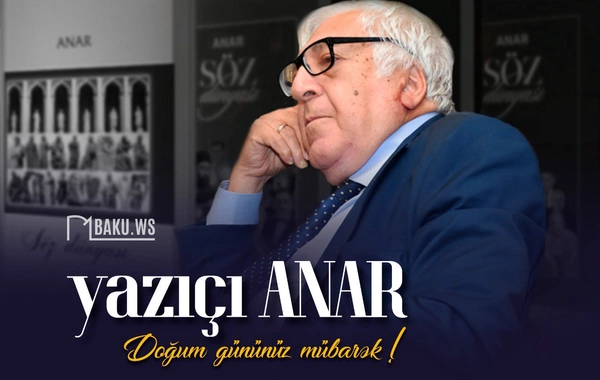 Bu gün yazıçı Anarın doğum günüdür