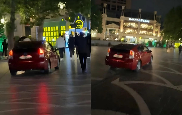 "Prius"u "Tarqovı"da sürdü- ANBAAN GÖRÜNTÜLƏR