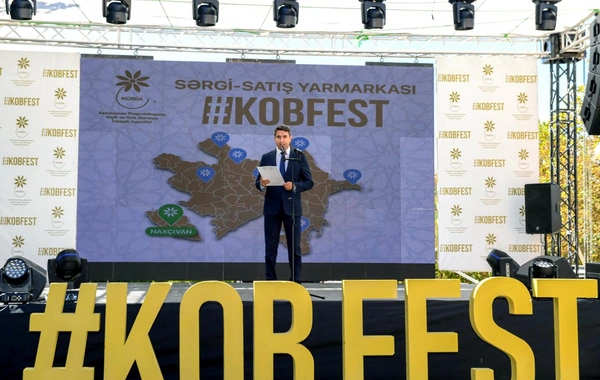Naxçıvanda "KOB FEST" sərgi-satış yarmarkası keçirilir