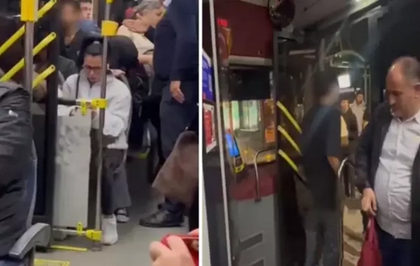 ŞOK HADİSƏ: Sərnişin avtobusda təbii ehtiyacını ödədi