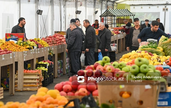 Kənd Təsərrüfatı Nazirliyinin təşkil etdiyi "Mövsüm yarmarkası"ndan REPORTAJ