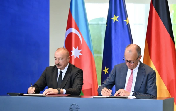 Azərbaycan ilə Almaniya arasında Birgə Bəyannamə imzalanıb