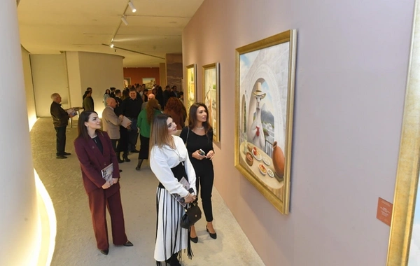 Heydər Əliyev Mərkəzində "And və Qafqaz dağları arasında təxəyyül dünyası" sərgisinin açılışı olub